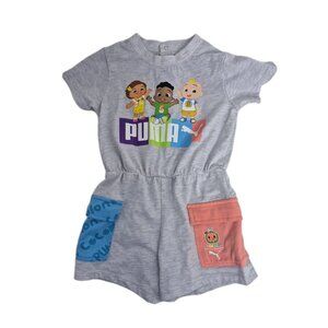 Cocomelon Graphic Print Romper Toddler Girls Size 2T